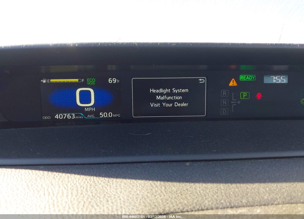 2022 TOYOTA PRIUS NIGHTSHADE EDITION VIN: JTDKAMFU7N3171308