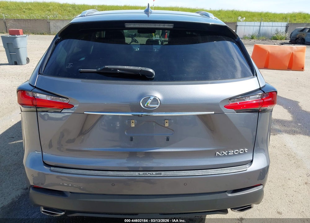 2015 LEXUS NX 200T VIN: JTJYARBZ8F2021544