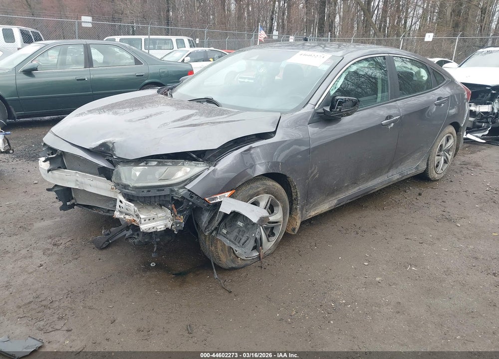 2020 HONDA CIVIC LX VIN: 2HGFC2F65LH586303