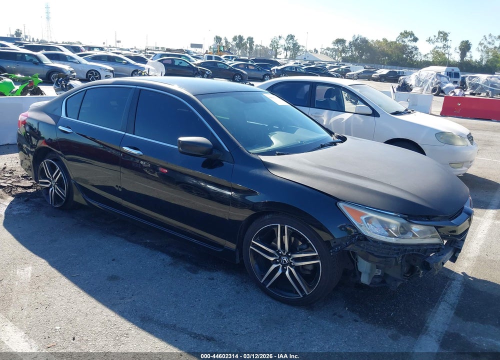 2017 HONDA ACCORD SPORT VIN: 1HGCR2F54HA003301