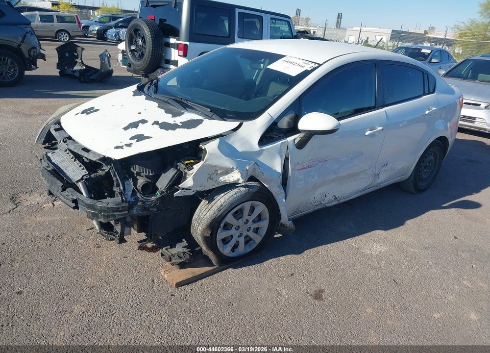 2013 KIA RIO LX VIN: KNADM4A35D6249030