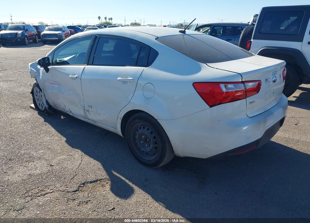 2013 KIA RIO LX VIN: KNADM4A35D6249030