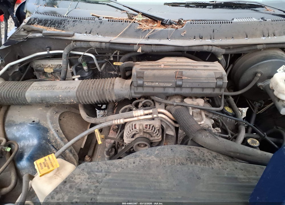 2001 DODGE RAM 1500 ST VIN: 3B7HC13Y31G738115