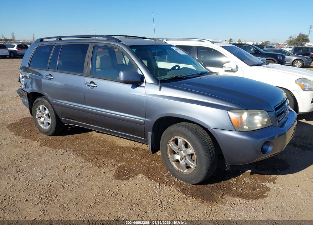 2005 TOYOTA HIGHLANDER V6 VIN: JTEGP21A050043432