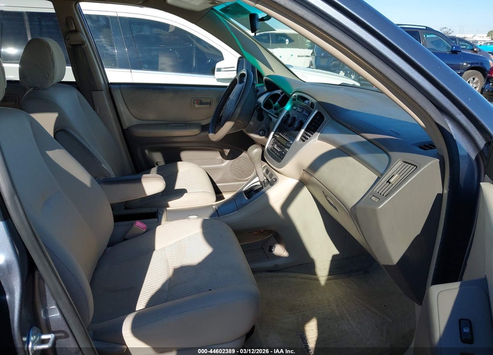 2005 TOYOTA HIGHLANDER V6 VIN: JTEGP21A050043432