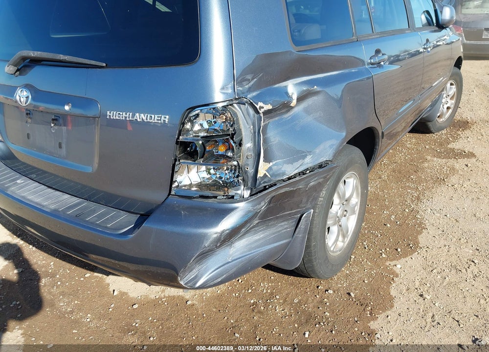 2005 TOYOTA HIGHLANDER V6 VIN: JTEGP21A050043432