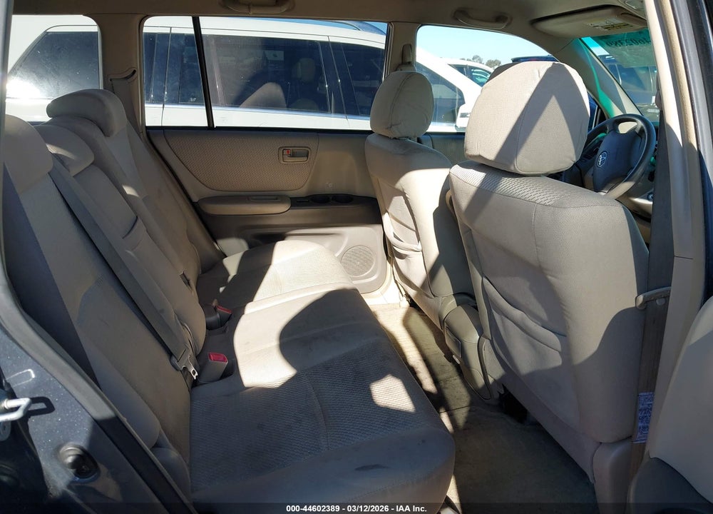 2005 TOYOTA HIGHLANDER V6 VIN: JTEGP21A050043432