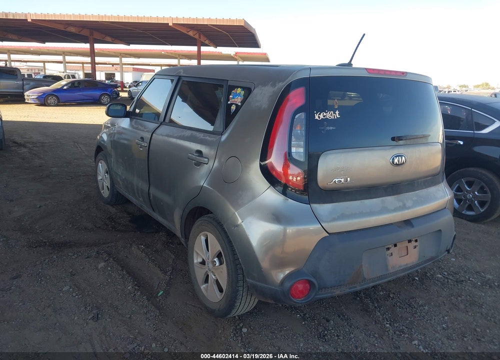2015 KIA SOUL VIN: KNDJN2A25F7142703