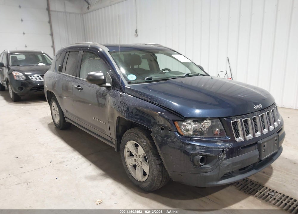 2014 JEEP COMPASS SPORT VIN: 1C4NJCBA7ED894315