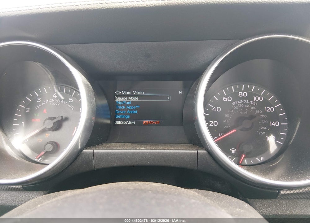 2018 FORD MUSTANG GT VIN: 1FA6P8CF4J5185782