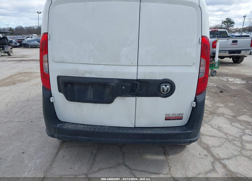 2017 RAM PROMASTER CITY TRADESMAN VIN: ZFBERFABXH6E59694