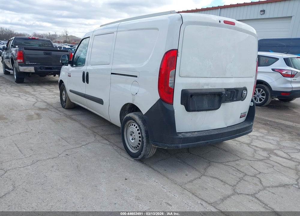 2017 RAM PROMASTER CITY TRADESMAN VIN: ZFBERFABXH6E59694