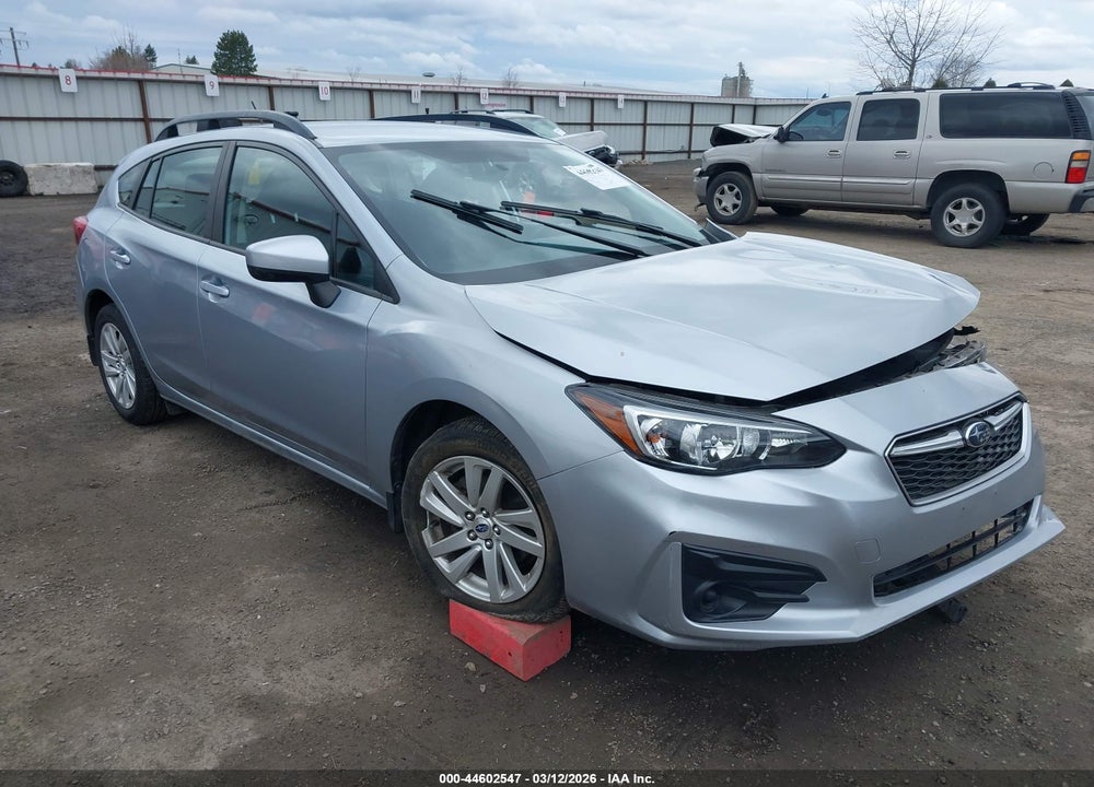 2018 SUBARU IMPREZA VIN: 4S3GTAA66J3715427