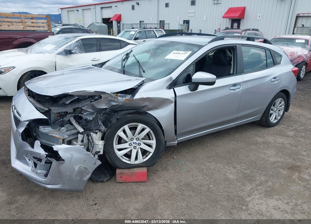 2018 SUBARU IMPREZA VIN: 4S3GTAA66J3715427