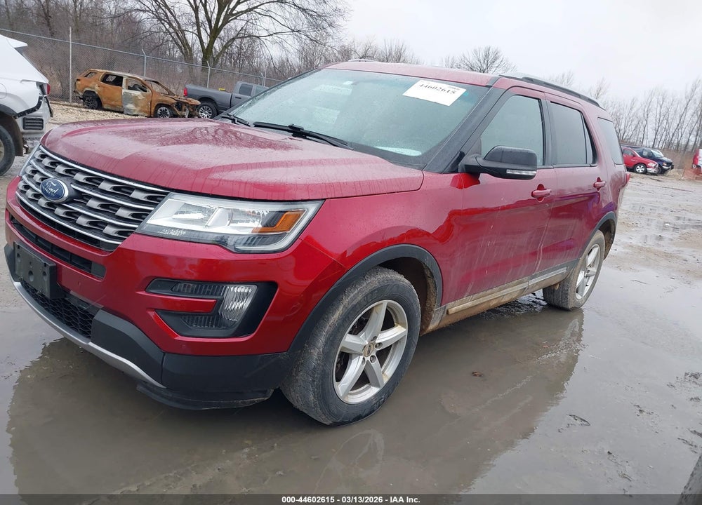 2016 FORD EXPLORER XLT VIN: 1FM5K8D89GGA87537