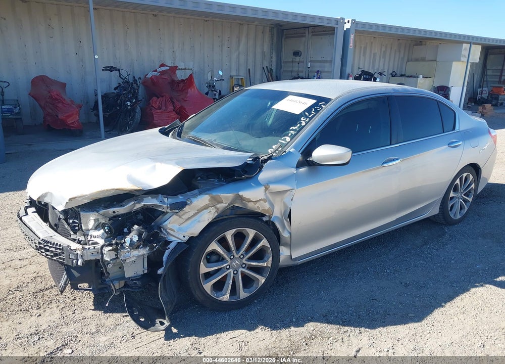 2014 HONDA ACCORD SPORT VIN: 1HGCR2F52EA306492