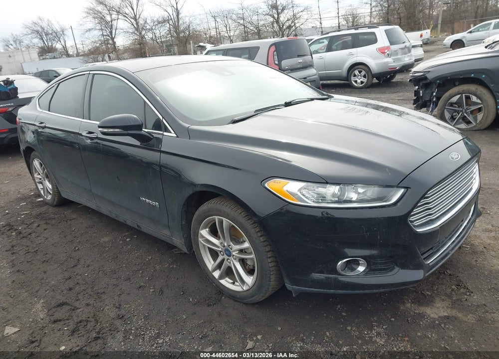 2016 FORD FUSION HYBRID TITANIUM VIN: 3FA6P0RU9GR205375