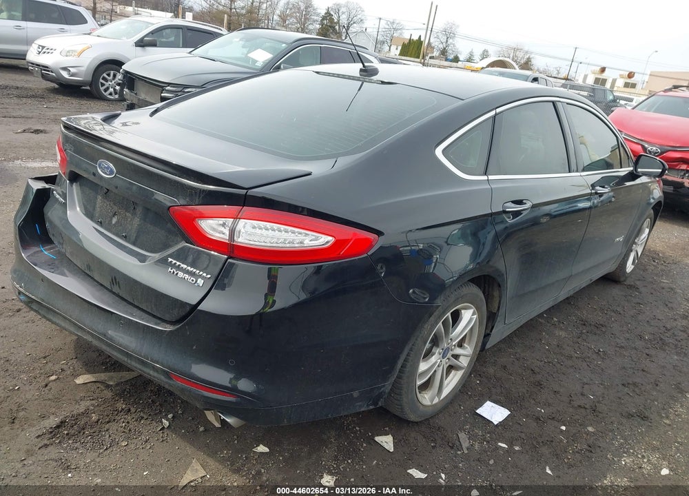 2016 FORD FUSION HYBRID TITANIUM VIN: 3FA6P0RU9GR205375