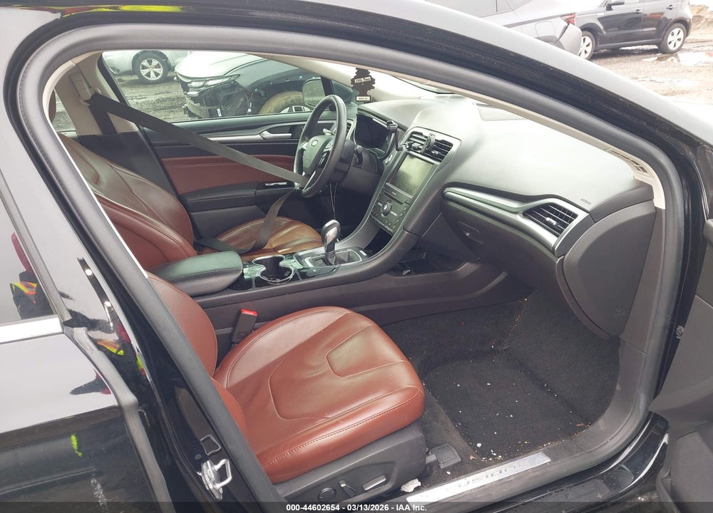 2016 FORD FUSION HYBRID TITANIUM VIN: 3FA6P0RU9GR205375