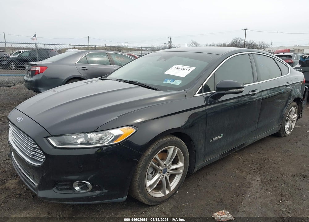 2016 FORD FUSION HYBRID TITANIUM VIN: 3FA6P0RU9GR205375