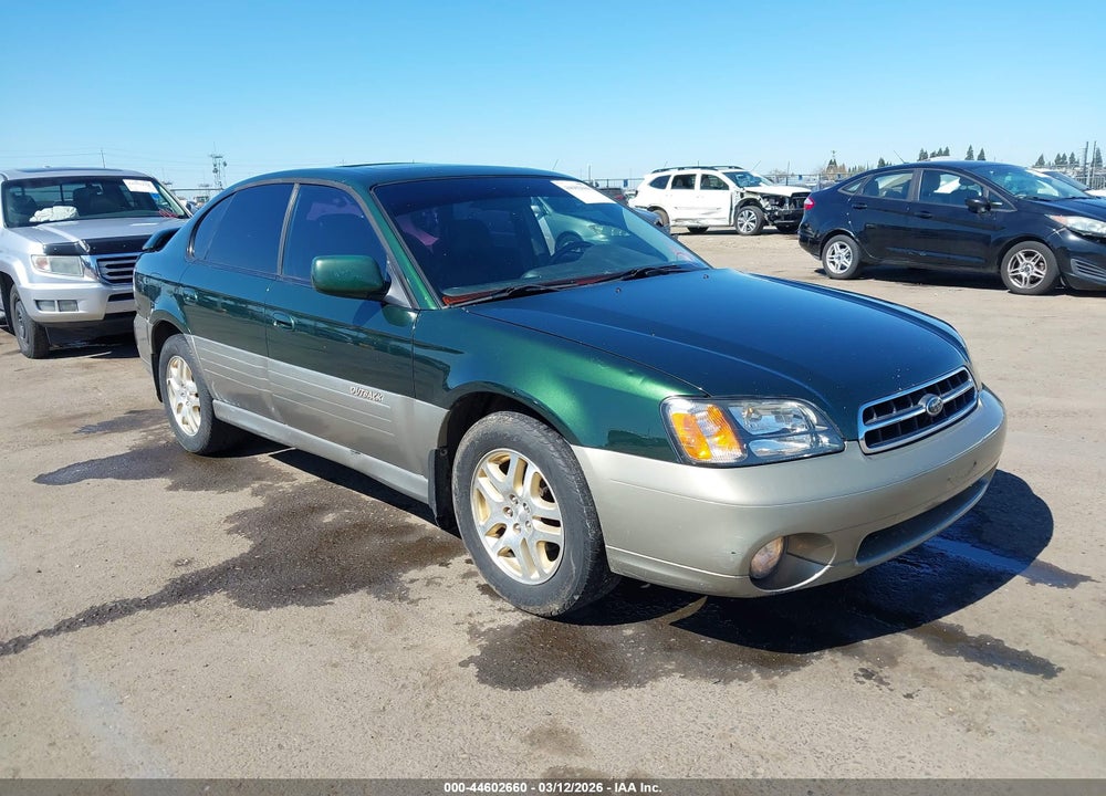 2000 SUBARU OUTBACK LIMITED VIN: 4S3BE6868Y7201461