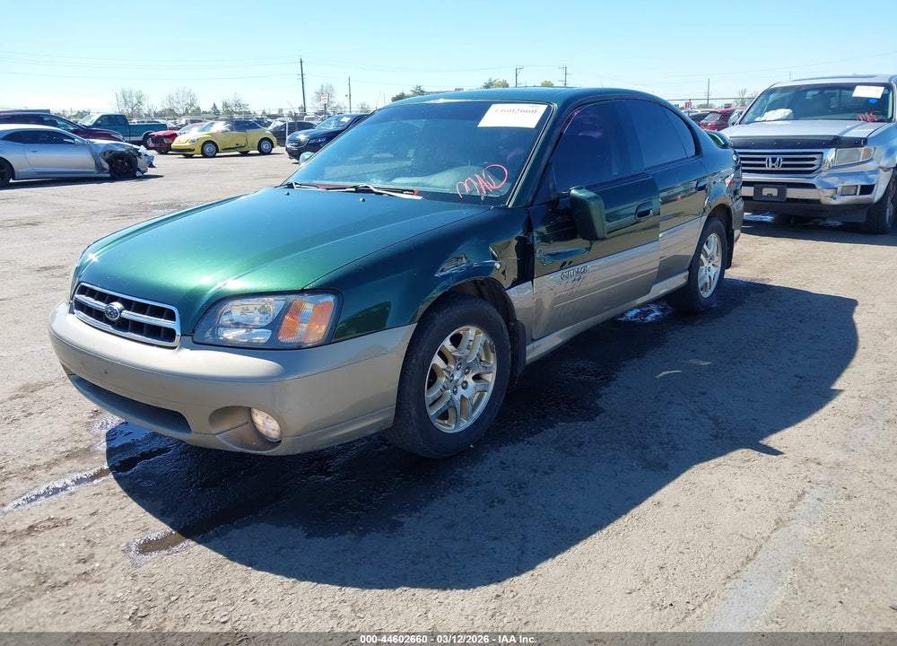 2000 SUBARU OUTBACK LIMITED VIN: 4S3BE6868Y7201461