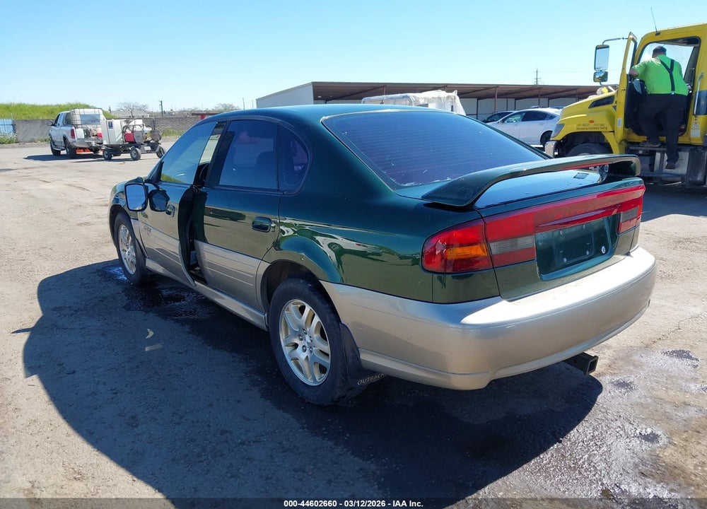 2000 SUBARU OUTBACK LIMITED VIN: 4S3BE6868Y7201461