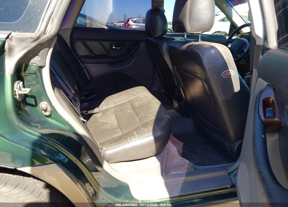 2000 SUBARU OUTBACK LIMITED VIN: 4S3BE6868Y7201461