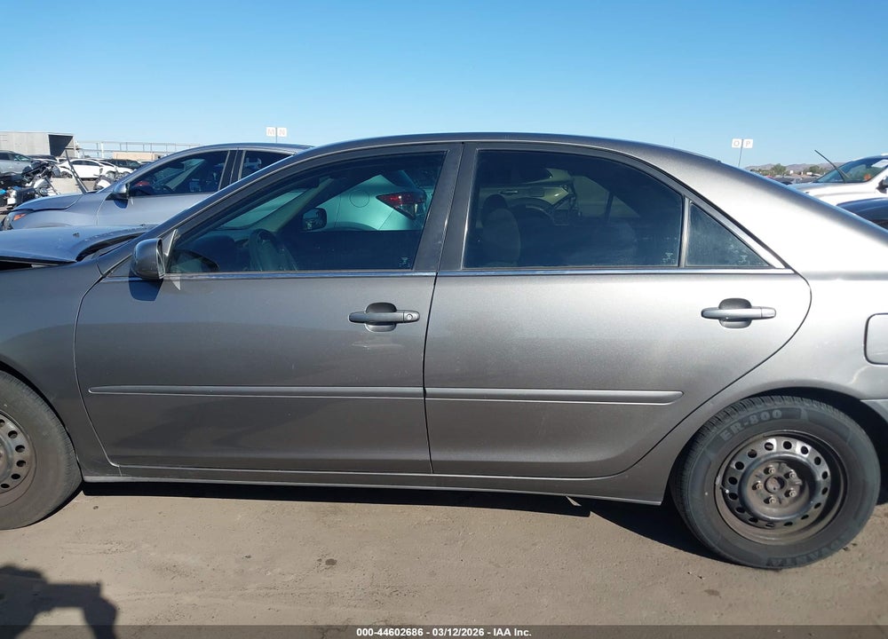 2002 TOYOTA CAMRY LE VIN: 4T1BE32K72U609314