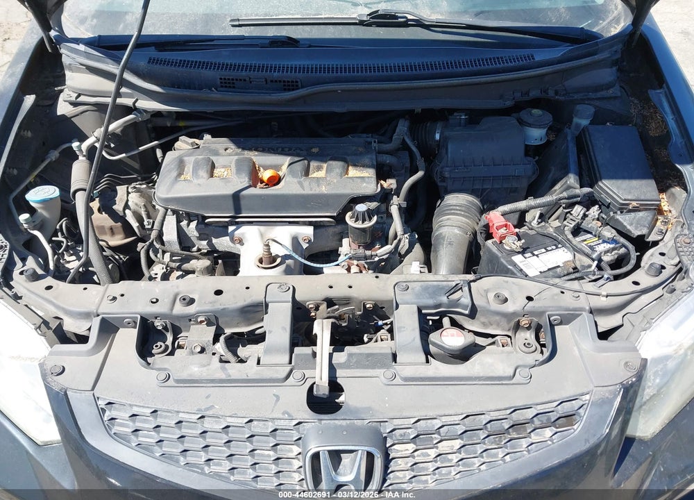2012 HONDA CIVIC LX VIN: 2HGFG3A57CH536849