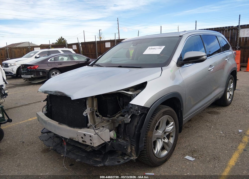 2014 TOYOTA HIGHLANDER LIMITED PLATINUM V6 VIN: 5TDDKRFH5ES071096
