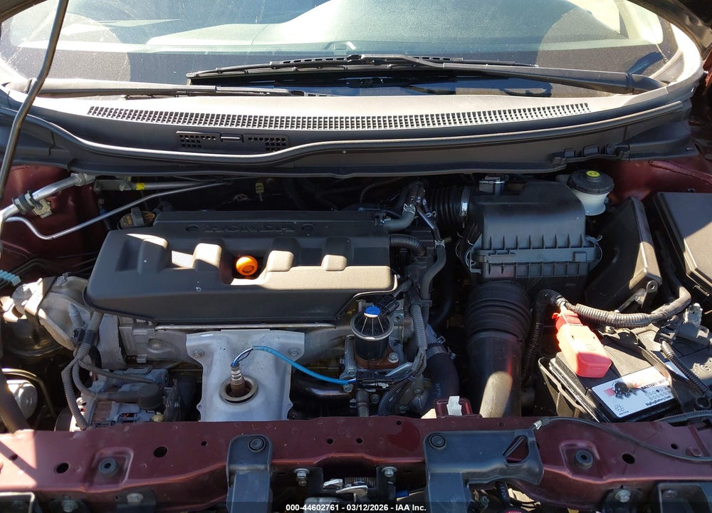 2012 HONDA CIVIC LX VIN: 19XFB2F59CE363928