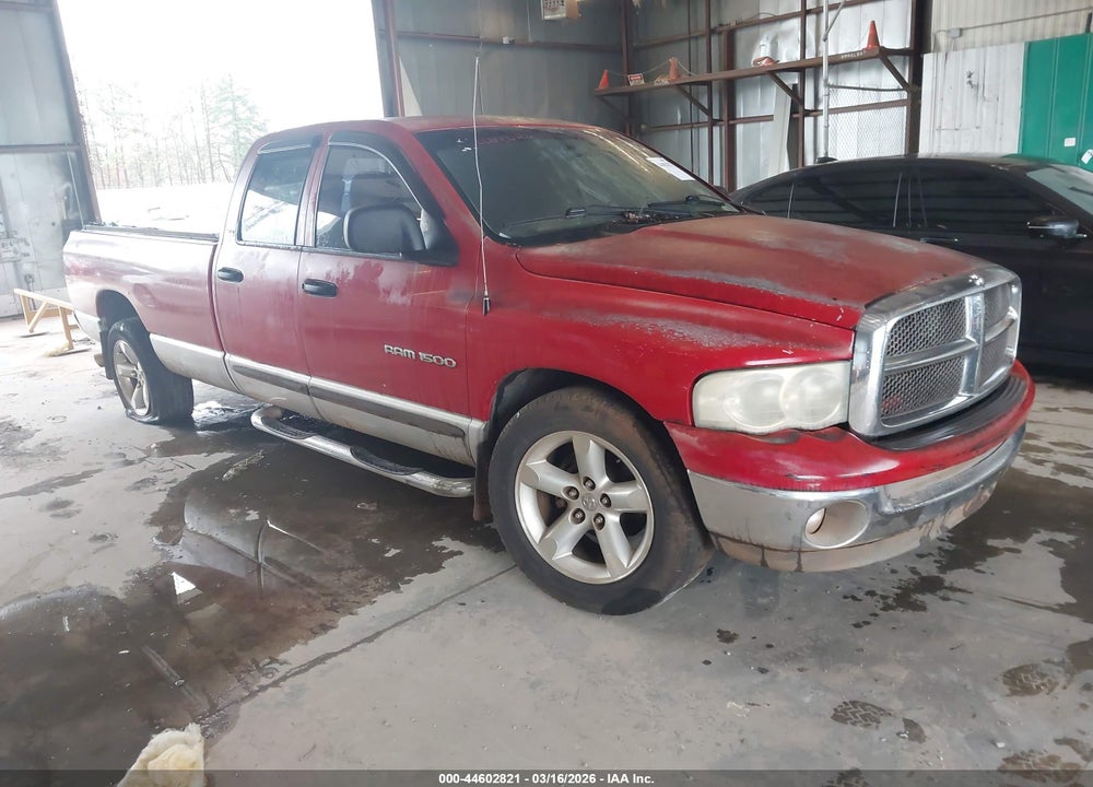 2002 DODGE RAM 1500 ST VIN: 3D7HA18NX2G157951