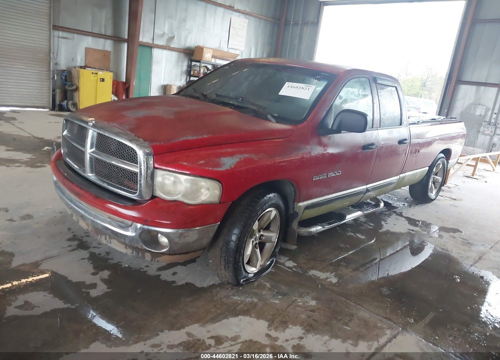 2002 DODGE RAM 1500 ST VIN: 3D7HA18NX2G157951