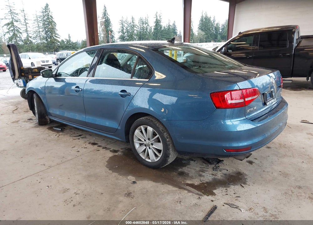 2015 VOLKSWAGEN JETTA 1.8T SE VIN: 3VWD17AJ7FM302452