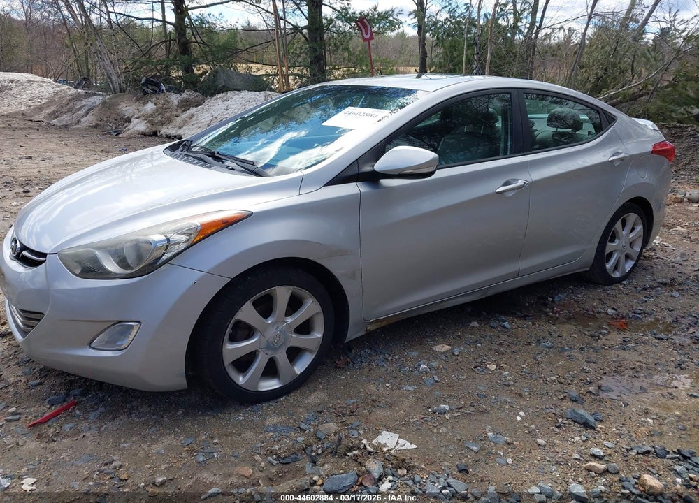 2013 HYUNDAI ELANTRA LIMITED VIN: 5NPDH4AE1DH329116