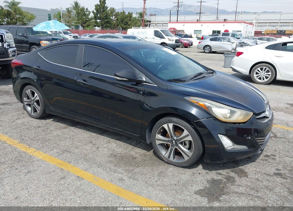 2014 HYUNDAI ELANTRA SPORT VIN: KMHDH4AH3EU131733