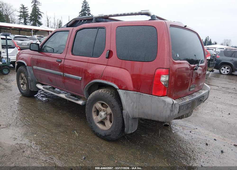 2004 NISSAN XTERRA XE VIN: 5N1ED28T34C657802
