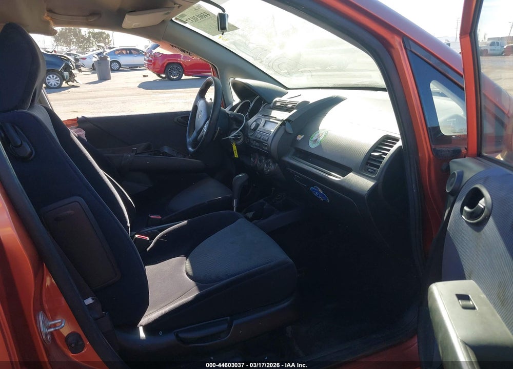 2007 HONDA FIT SPORT VIN: JHMGD38607S011008