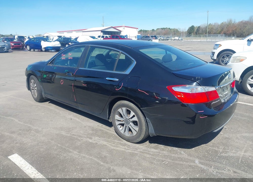 2013 HONDA ACCORD LX VIN: 1HGCR2F33DA108386