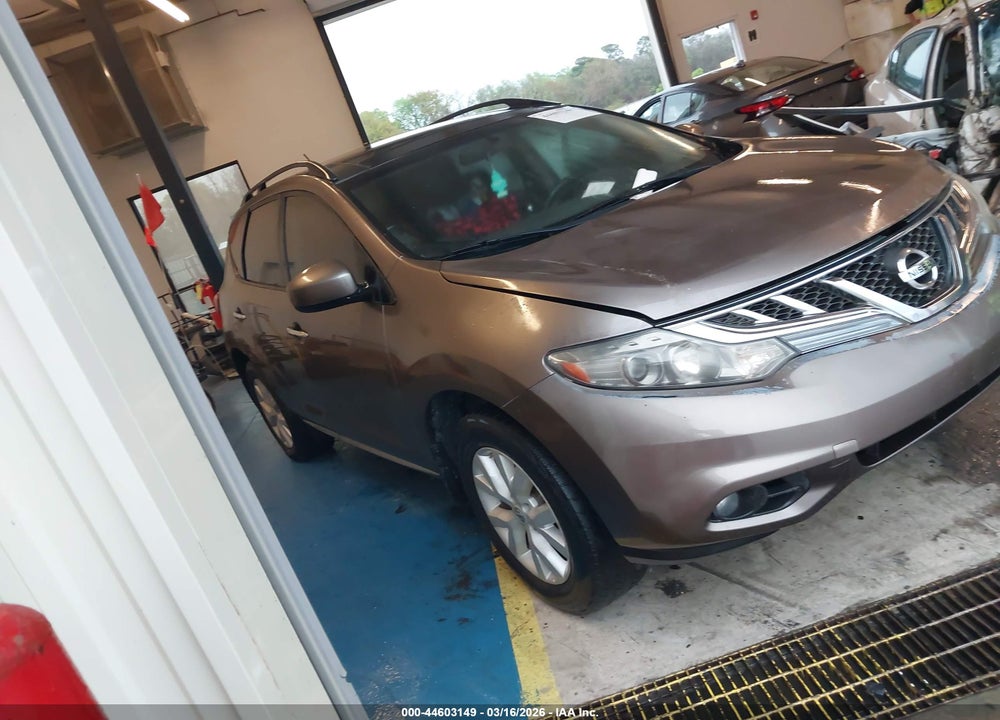 2011 NISSAN MURANO SV VIN: JN8AZ1MU7BW058415