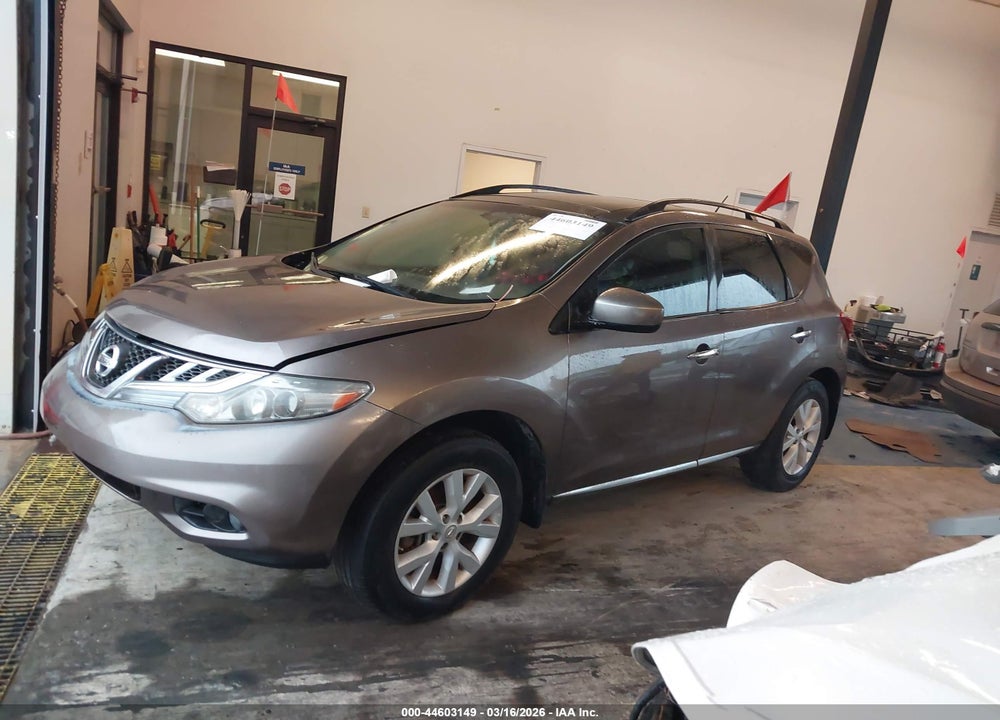 2011 NISSAN MURANO SV VIN: JN8AZ1MU7BW058415