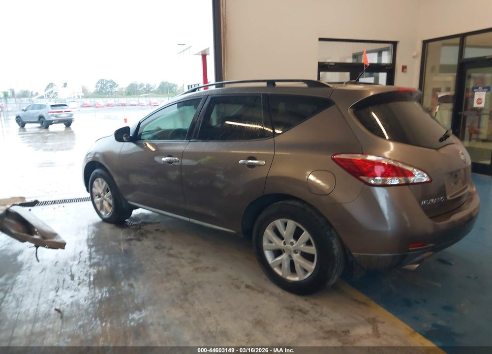 2011 NISSAN MURANO SV VIN: JN8AZ1MU7BW058415