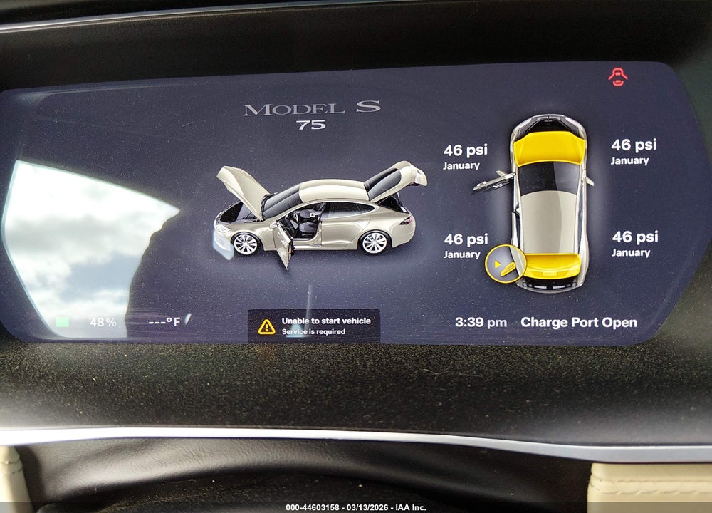 2016 TESLA MODEL S 60/70/75/85 VIN: 5YJSA1E19GF157437