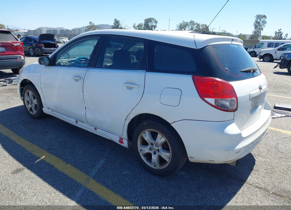 2003 TOYOTA MATRIX XR VIN: 2T1KR32E03C027539
