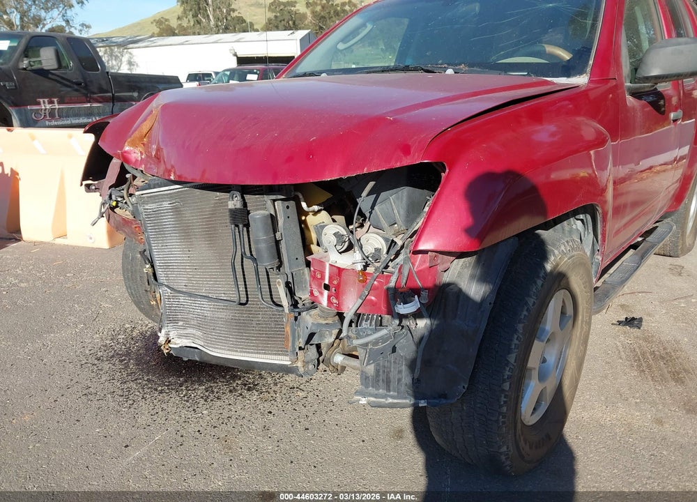 2007 NISSAN XTERRA S VIN: 5N1AN08U47C514662