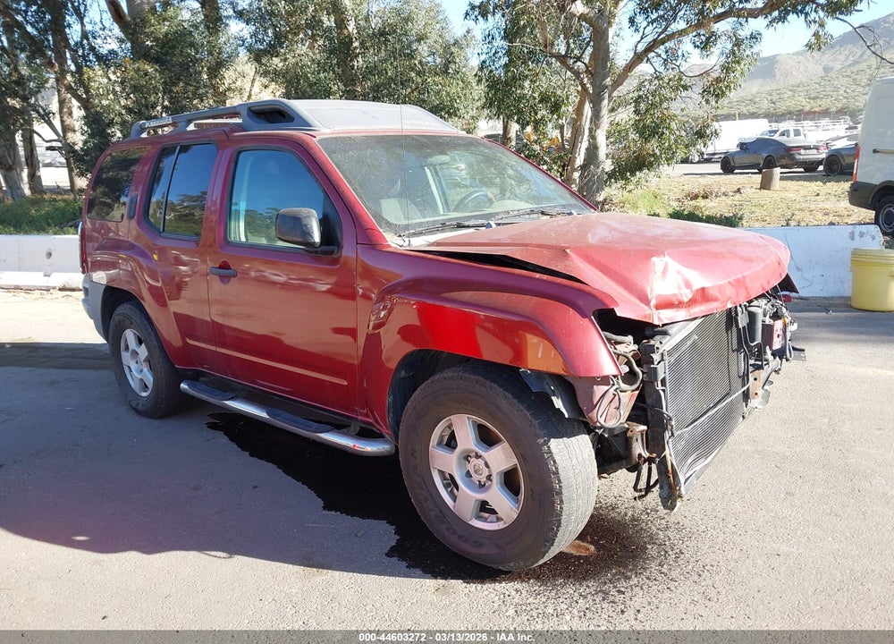 2007 NISSAN XTERRA S VIN: 5N1AN08U47C514662