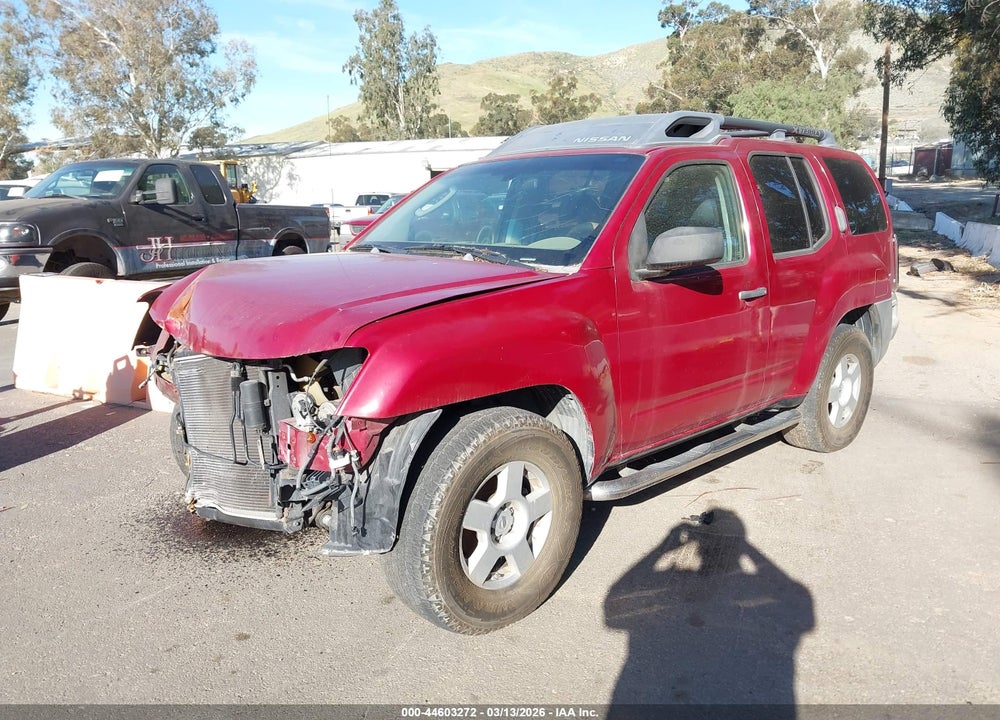 2007 NISSAN XTERRA S VIN: 5N1AN08U47C514662