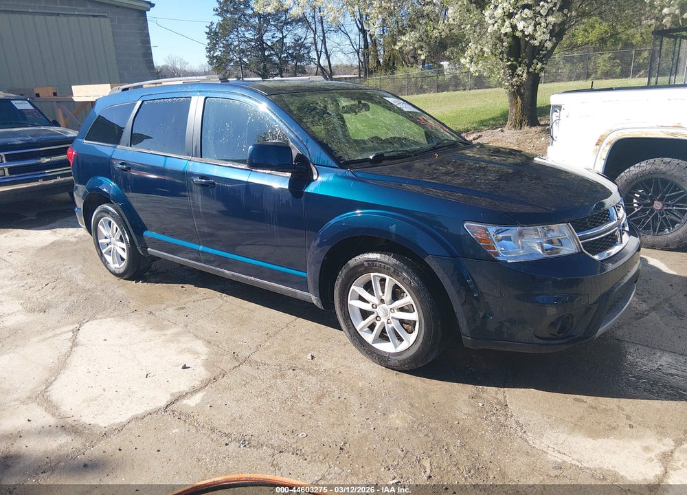 2013 DODGE JOURNEY SXT VIN: 3C4PDCBB8DT608148
