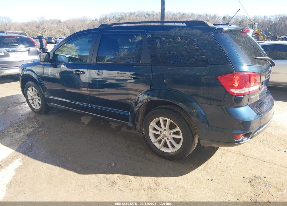 2013 DODGE JOURNEY SXT VIN: 3C4PDCBB8DT608148